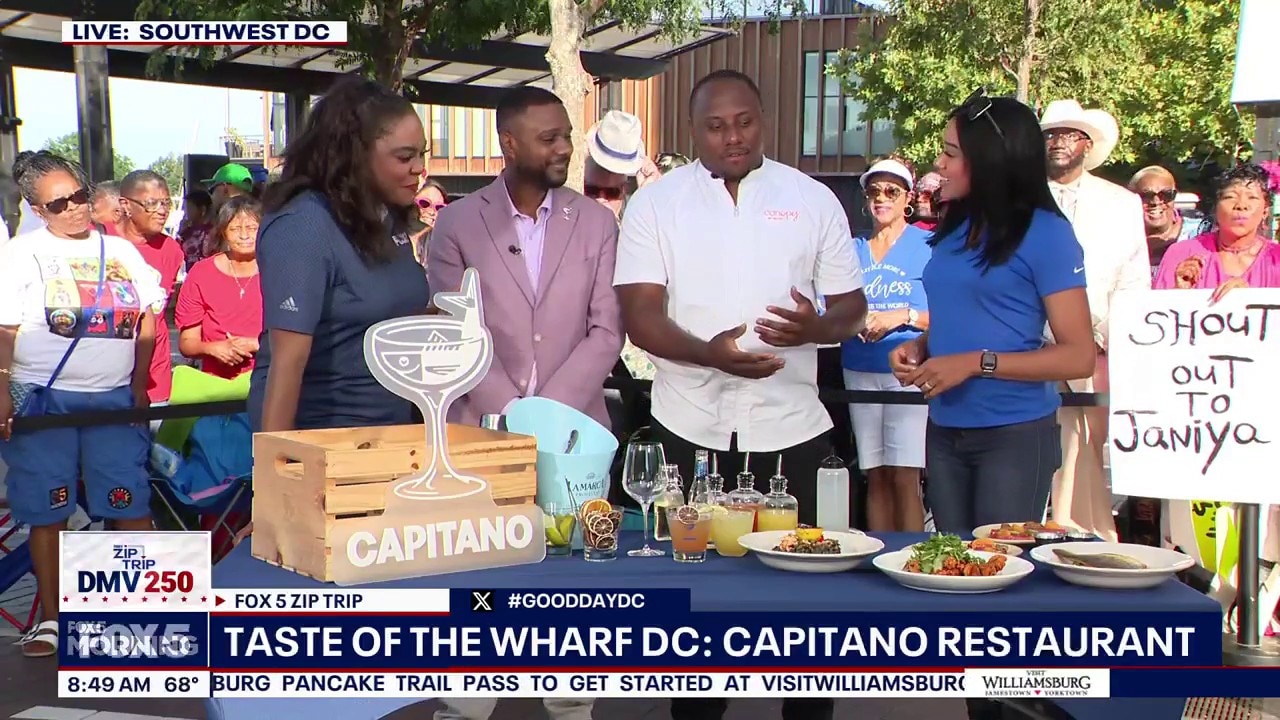 Zip Trip to The Wharf: Taste of Capitano Restaurant