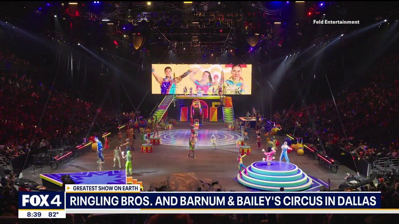 Circus returns to the American Airlines Center