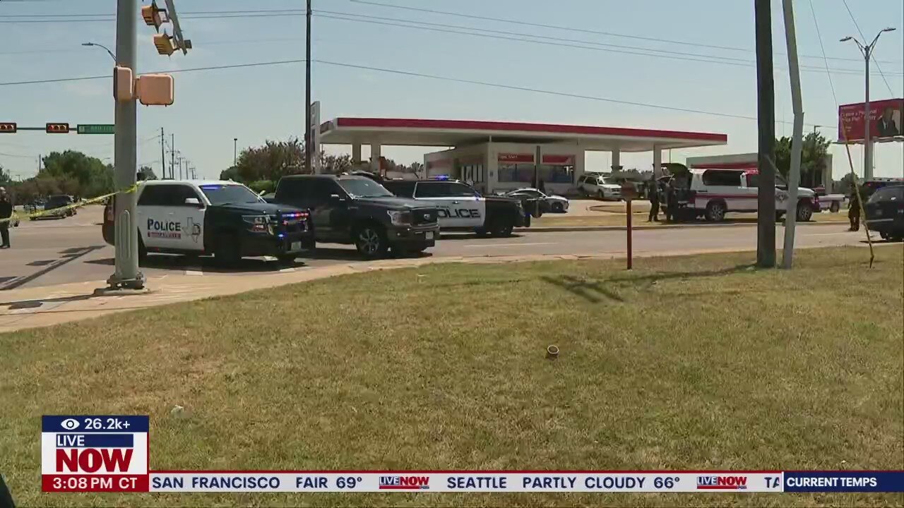 Dallas area police shootings: 2 suspects shot in separate incidents