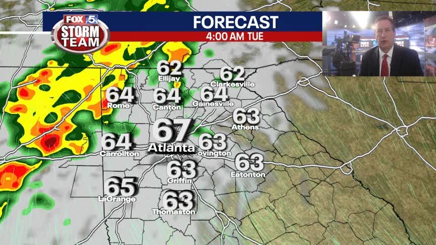 Monday Night Weather Update