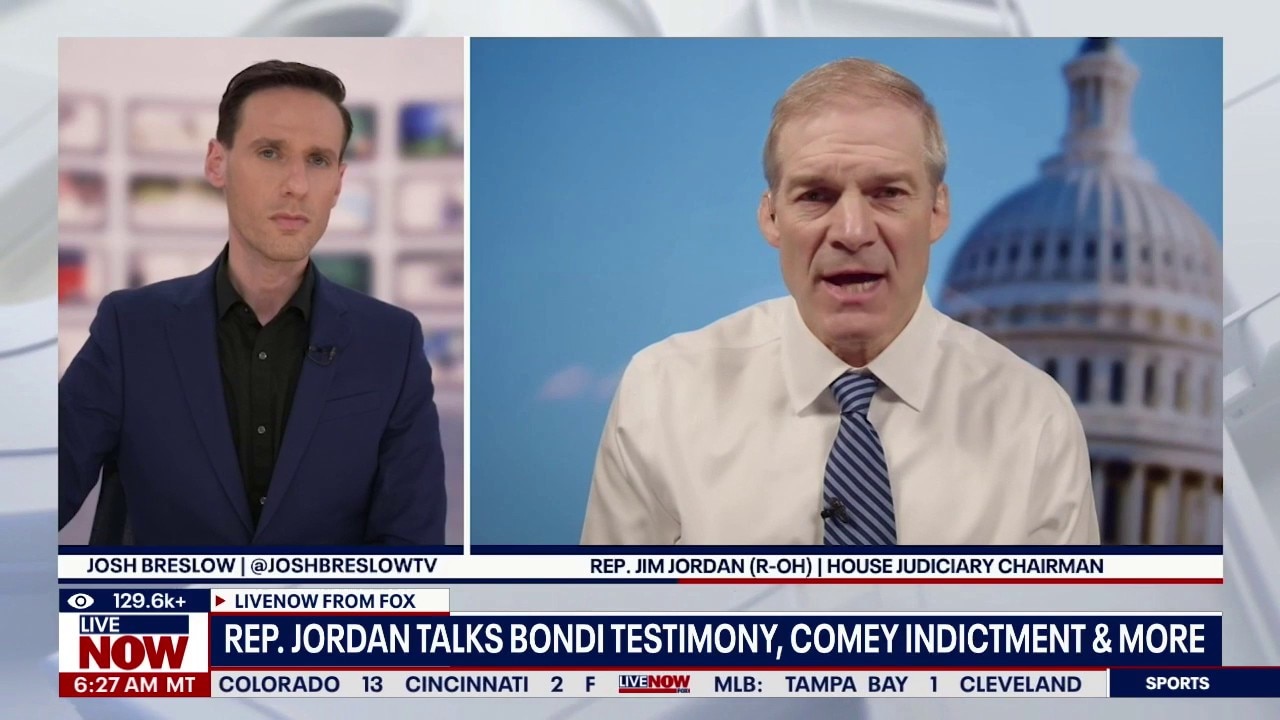 Ohio GOP Rep. Jim Jordan joins LiveNOW from FOX