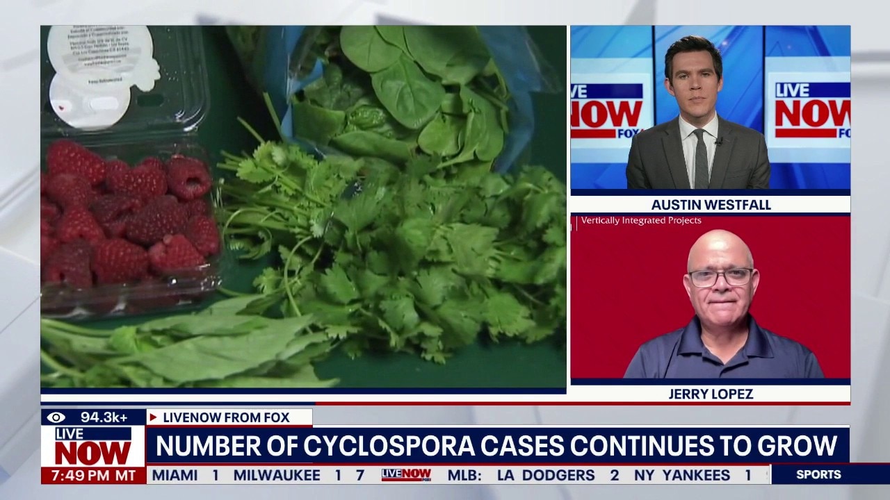 Number of cyclospora cases continues to grow