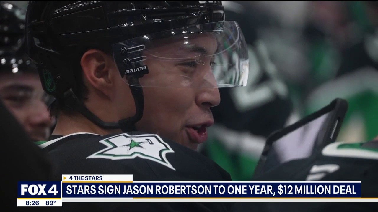 Dallas Stars sign Jason Robertson to 1-year deal