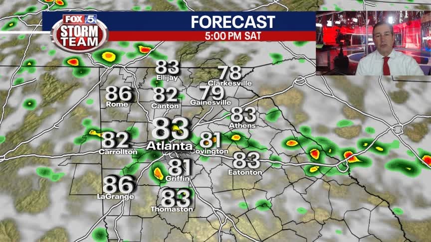Friday night weather update