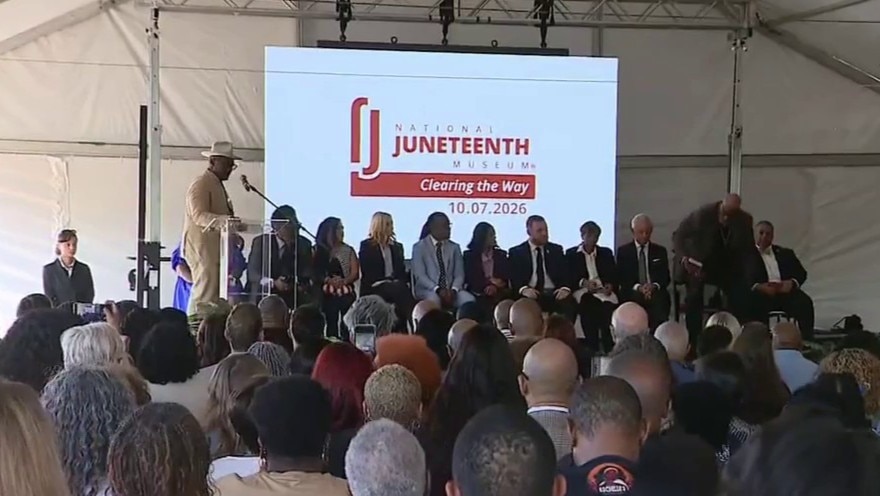Crews clear space for National Juneteenth Museum