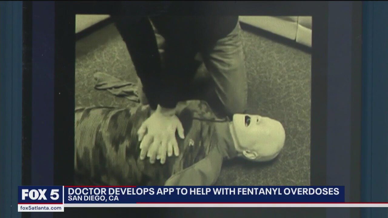 Doctor develops app to help with fentanyl overdoses