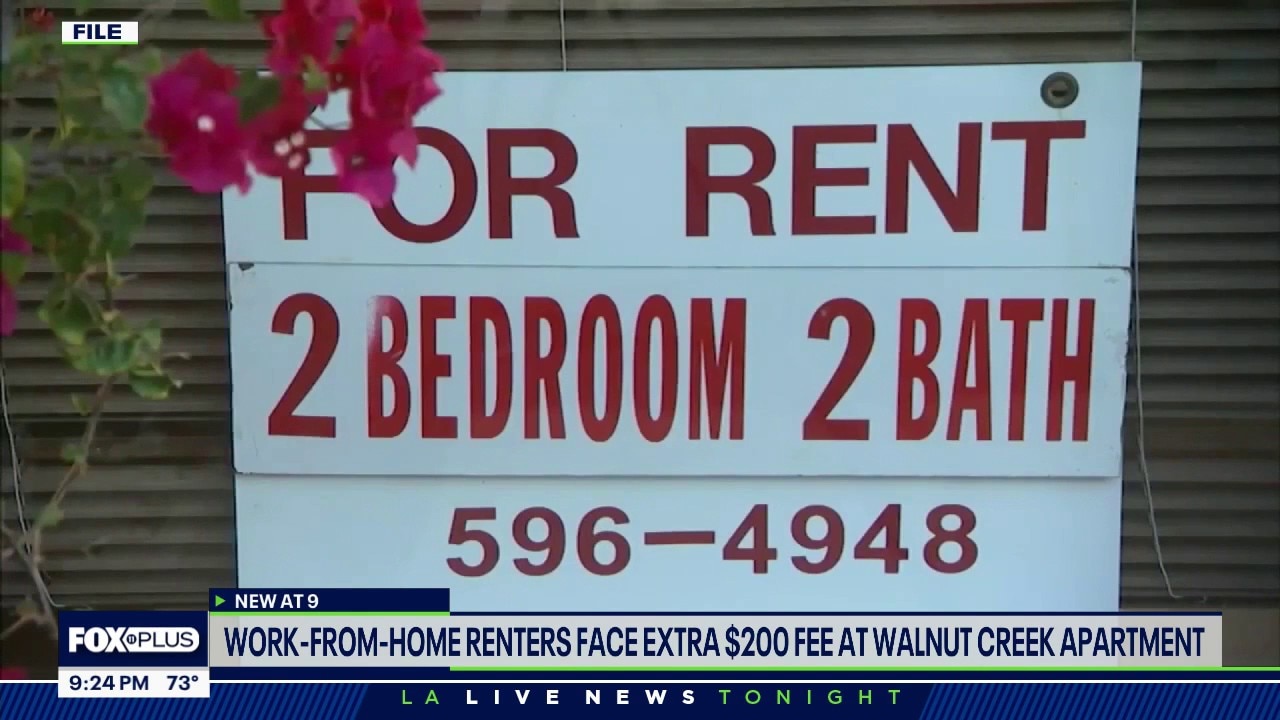  Work-from-home renters face extra fee at CA apartments