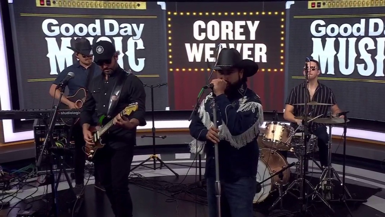 Corey Weaver performs on Good Day Austin