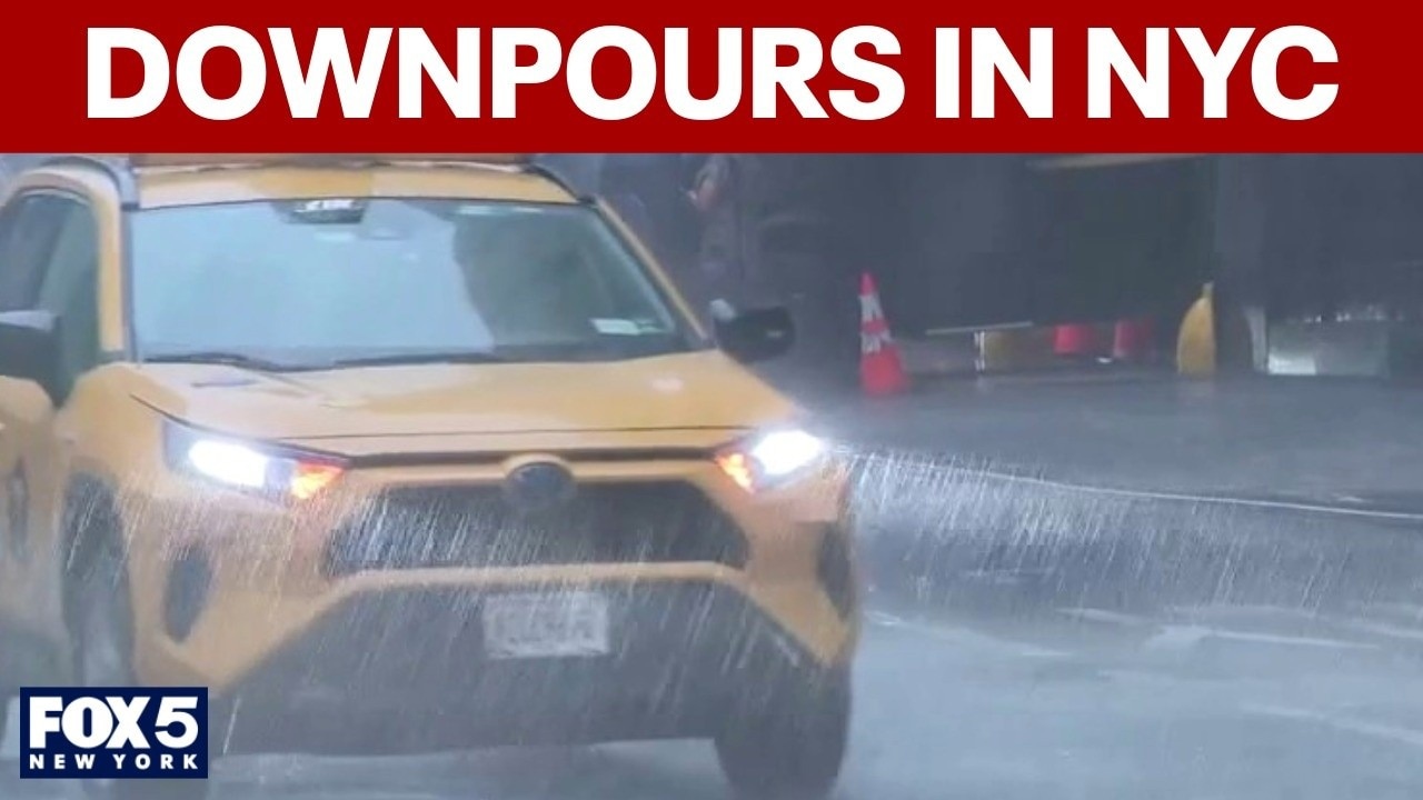 Strong storms move throughout NYC