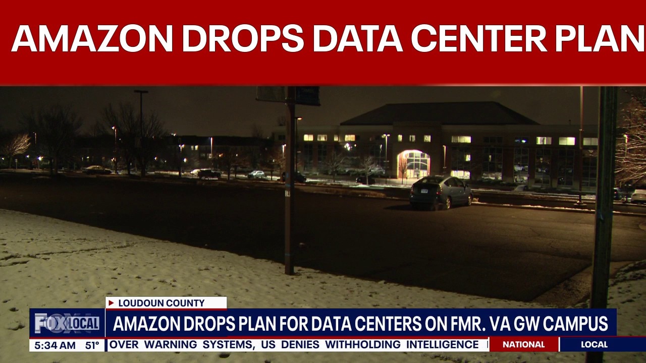 Amazon drops data center plan on former George Washington University campus in Ashburn