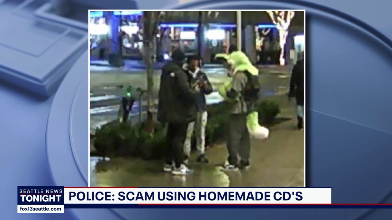 Seattle Police warn summer visitors of a scam using homemade CDs
