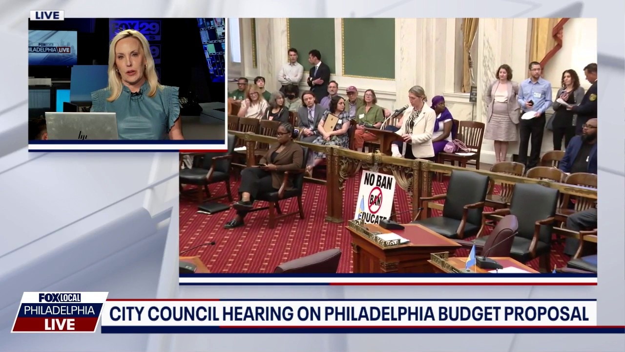 City Council hearing on Philadelphia budget proposal 