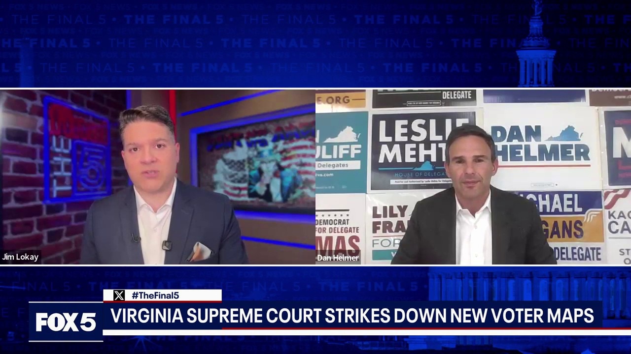Helmer reacts to court striking down new Va. maps