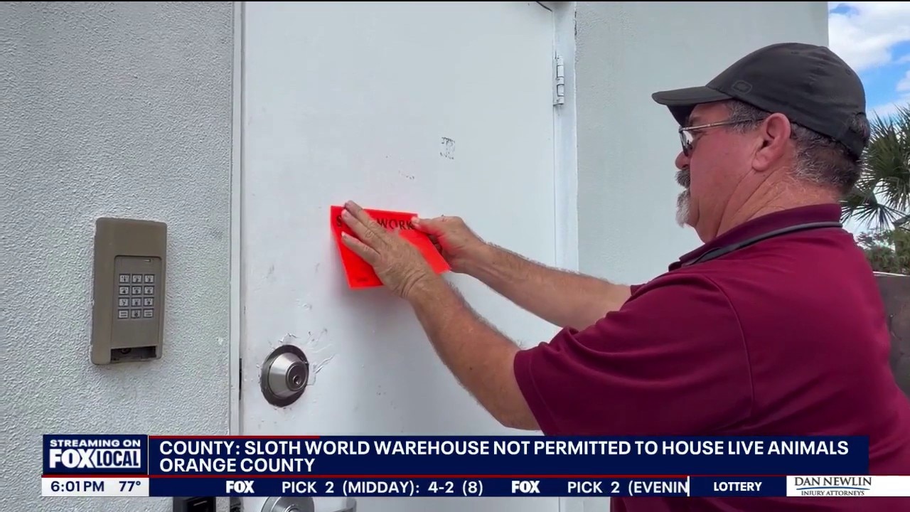 Sloth facility lacked proper permits after deaths of 31 animals: Officials