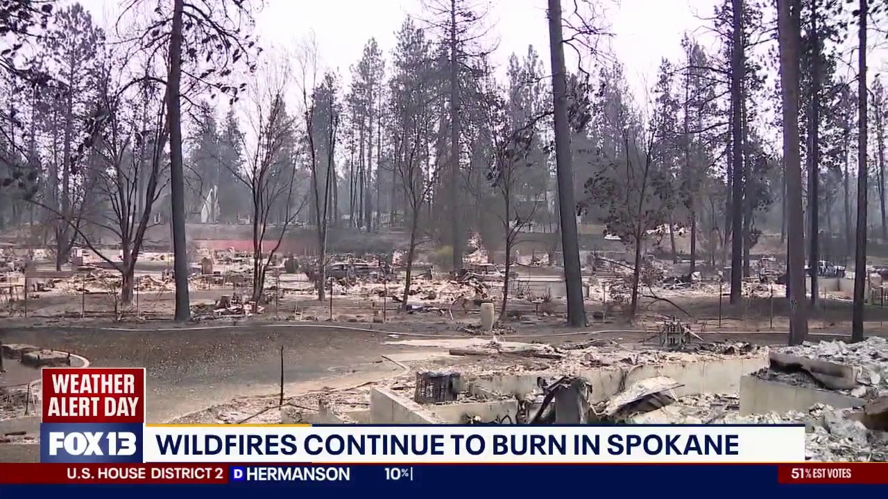 Crews getting ready to tackle Spokane wildfires
