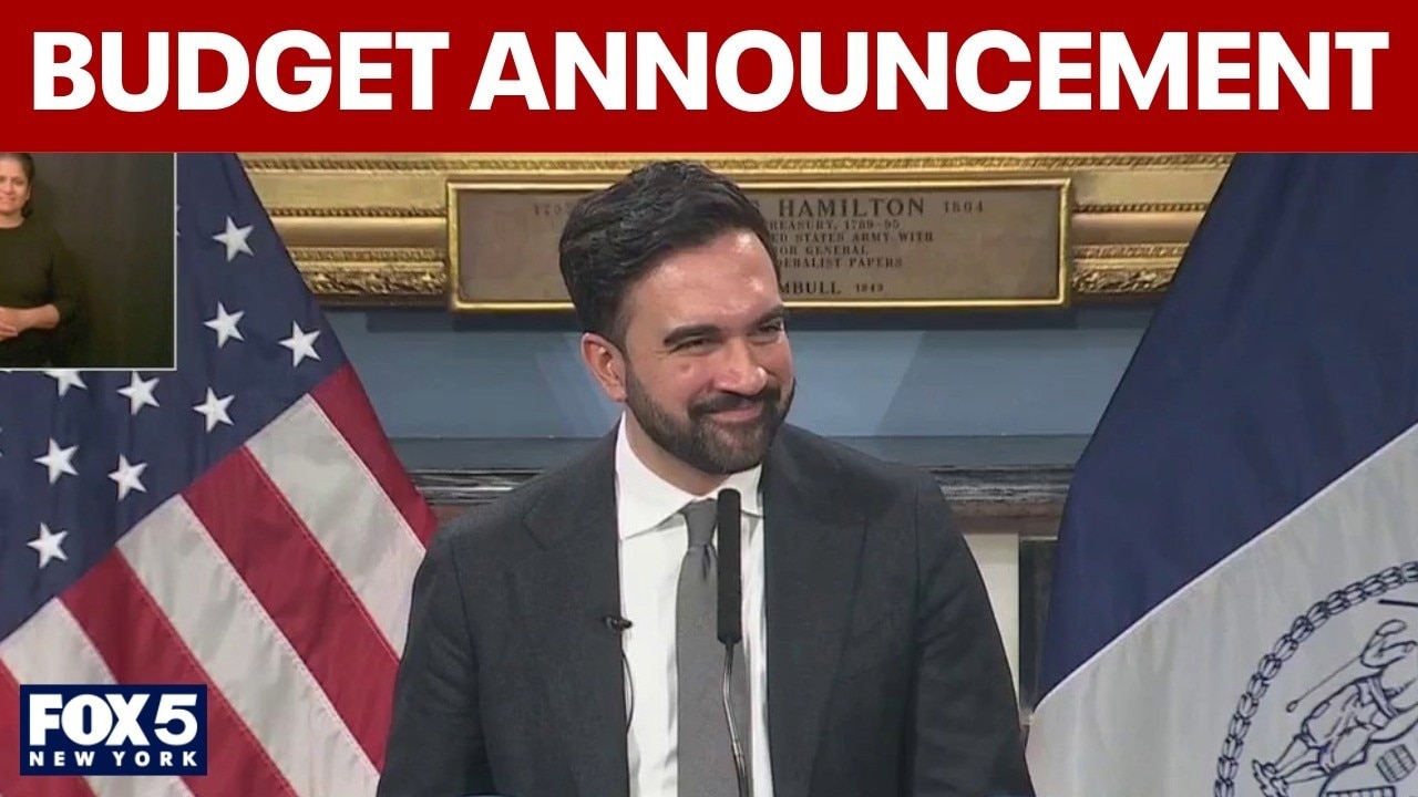 FULL: Mamdani NYC budget announcement