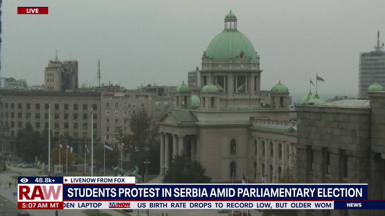 Serbia holds election as Vucic faces protests