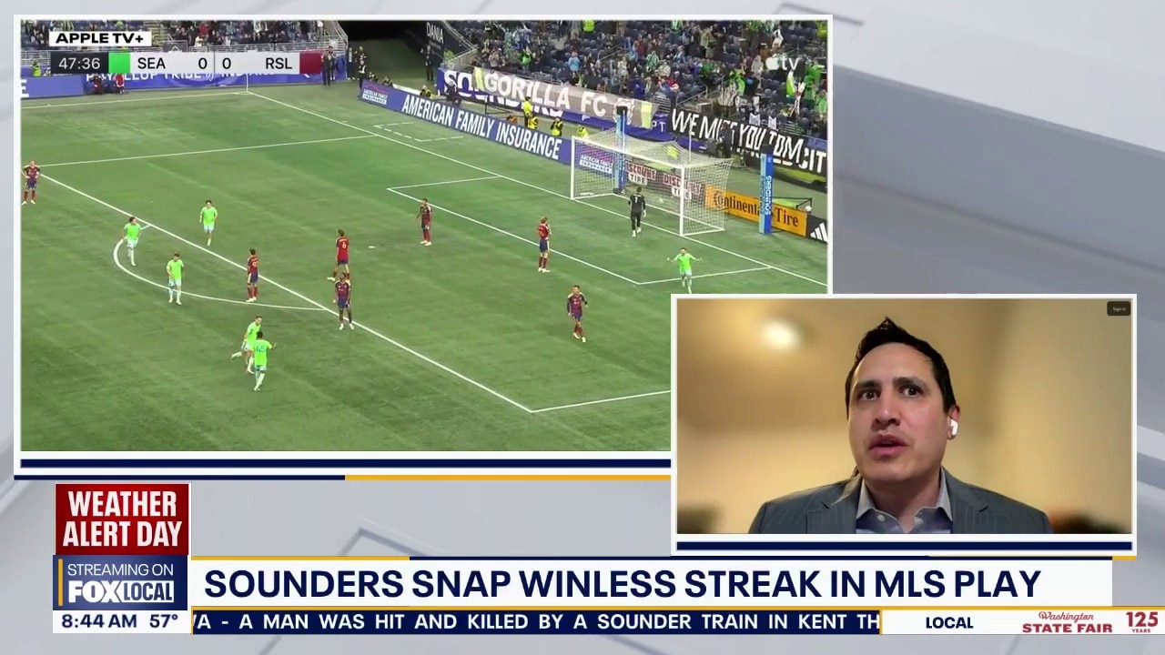 Sounders snap winless streak in MLS play
