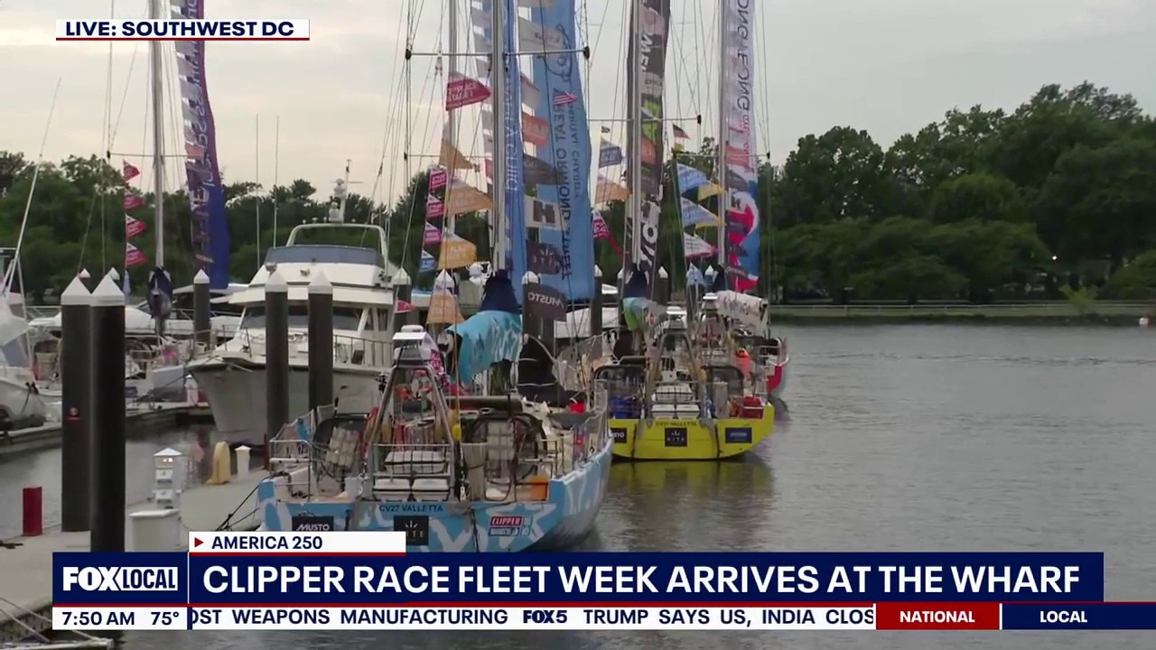 Clipper Race Fleet Week Arrives at The Wharf