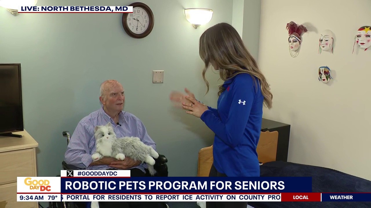 Robotic Pets Program for Seniors