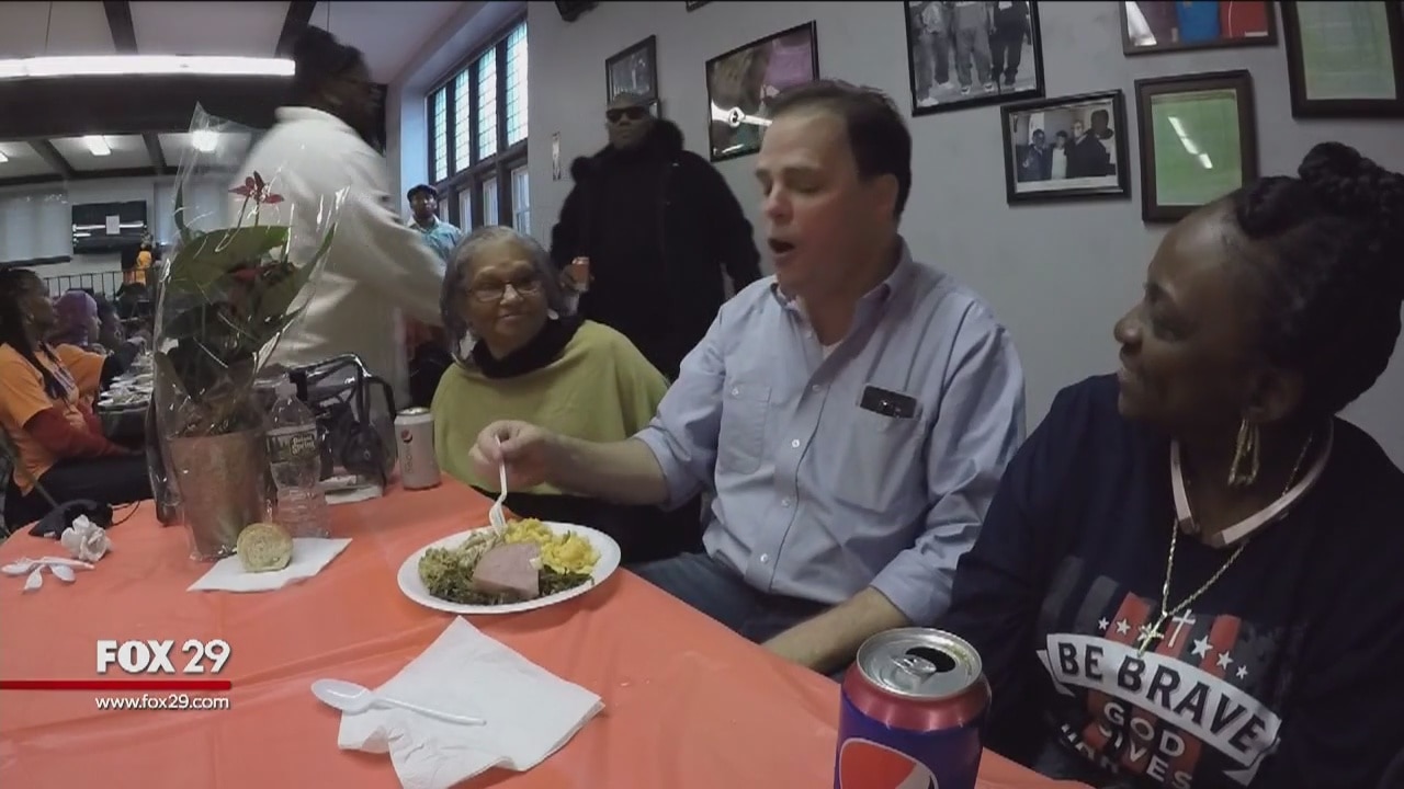 Thanksgiving dinner at One Day at a Time recovery center