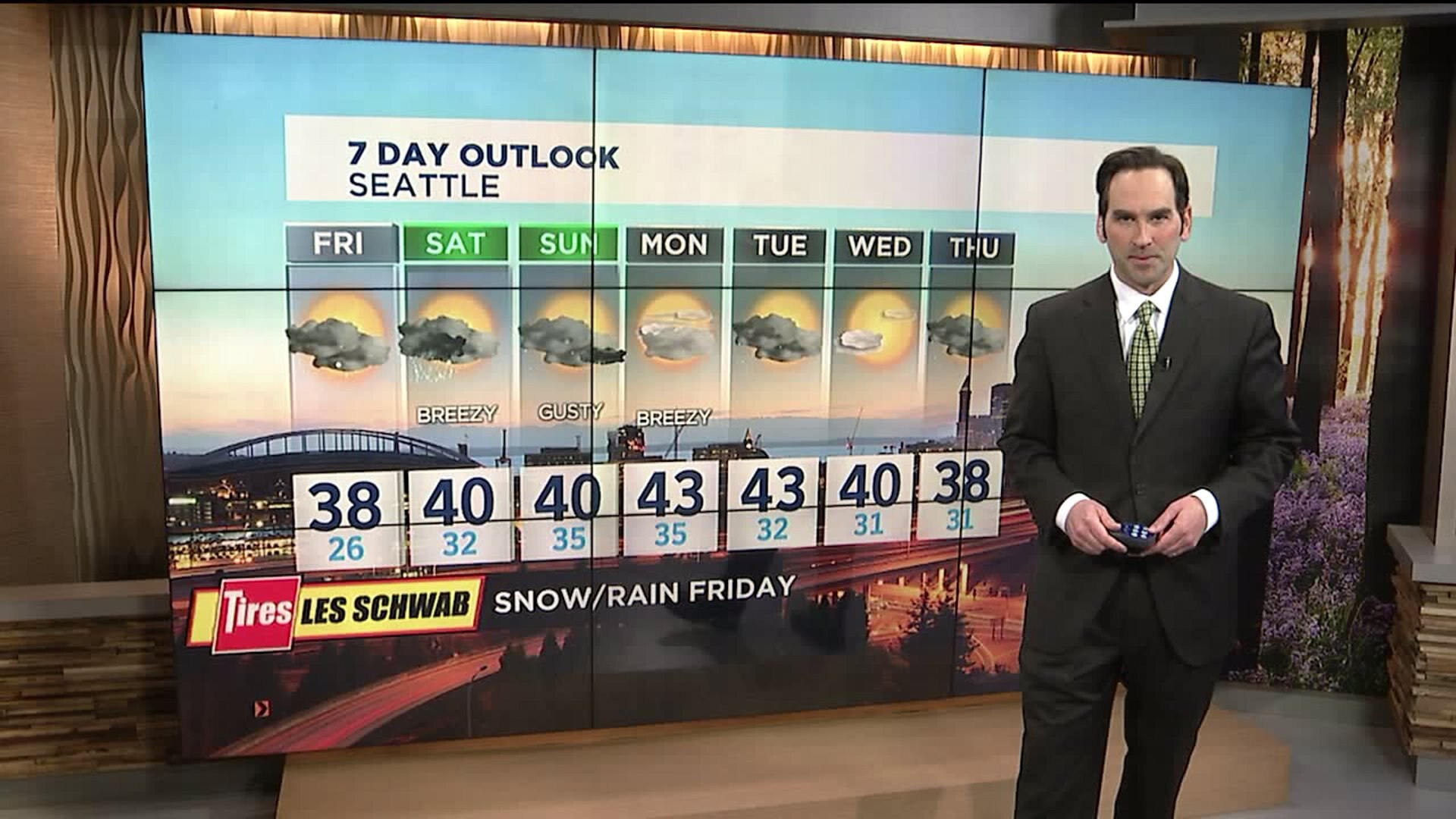 Q13 News evening weather forecast