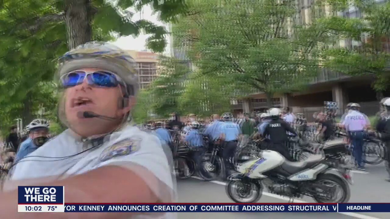 DA: Philadelphia police staff inspector faces charges following incident with protester