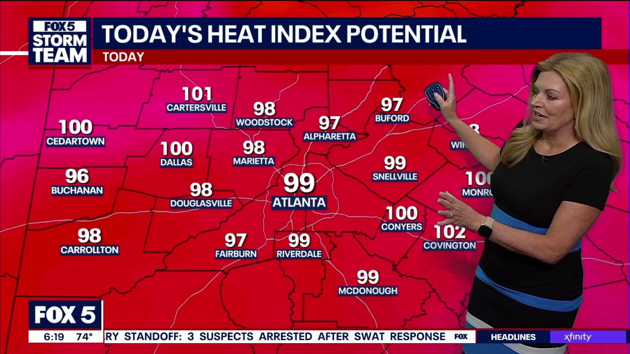 Monday morning weather forecast