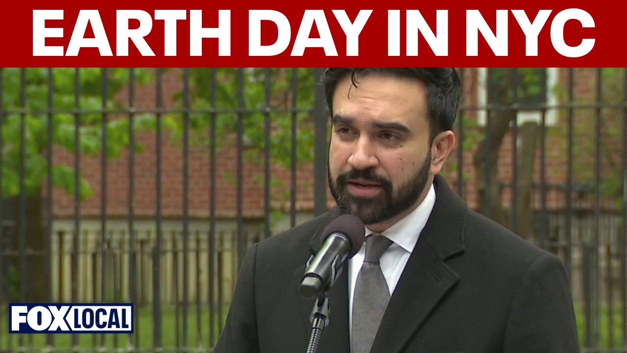 Mayor Mamdani makes Earth Day announcement