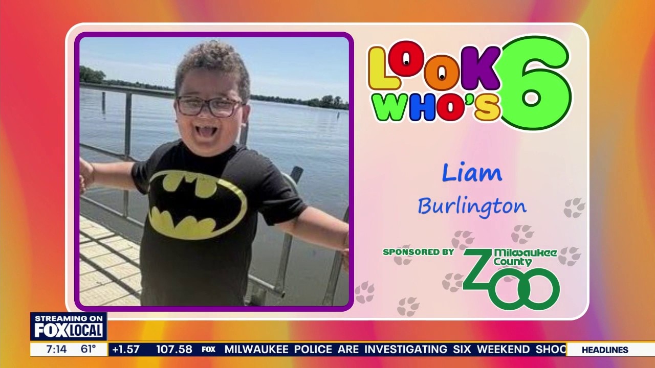 Look who's 6 on Aug. 25, 2026