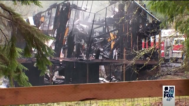 Man accused of stabbing parents, setting house on fire