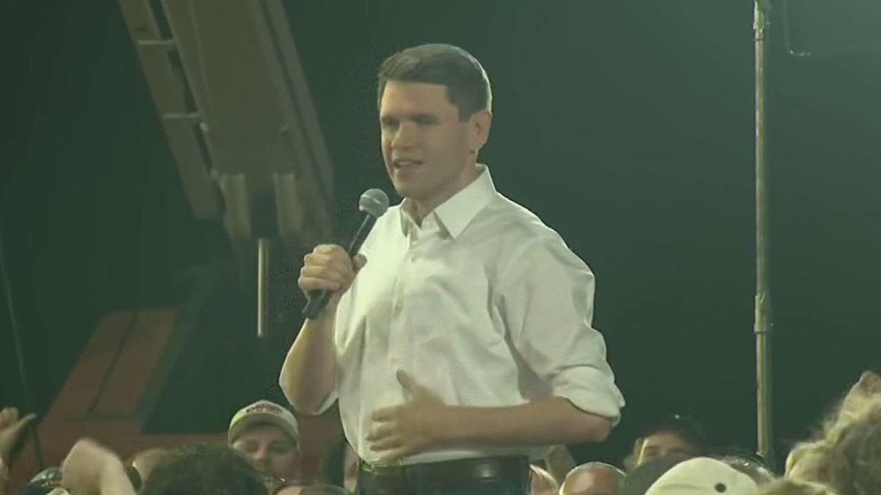 James Talarico's rally in San Marcos