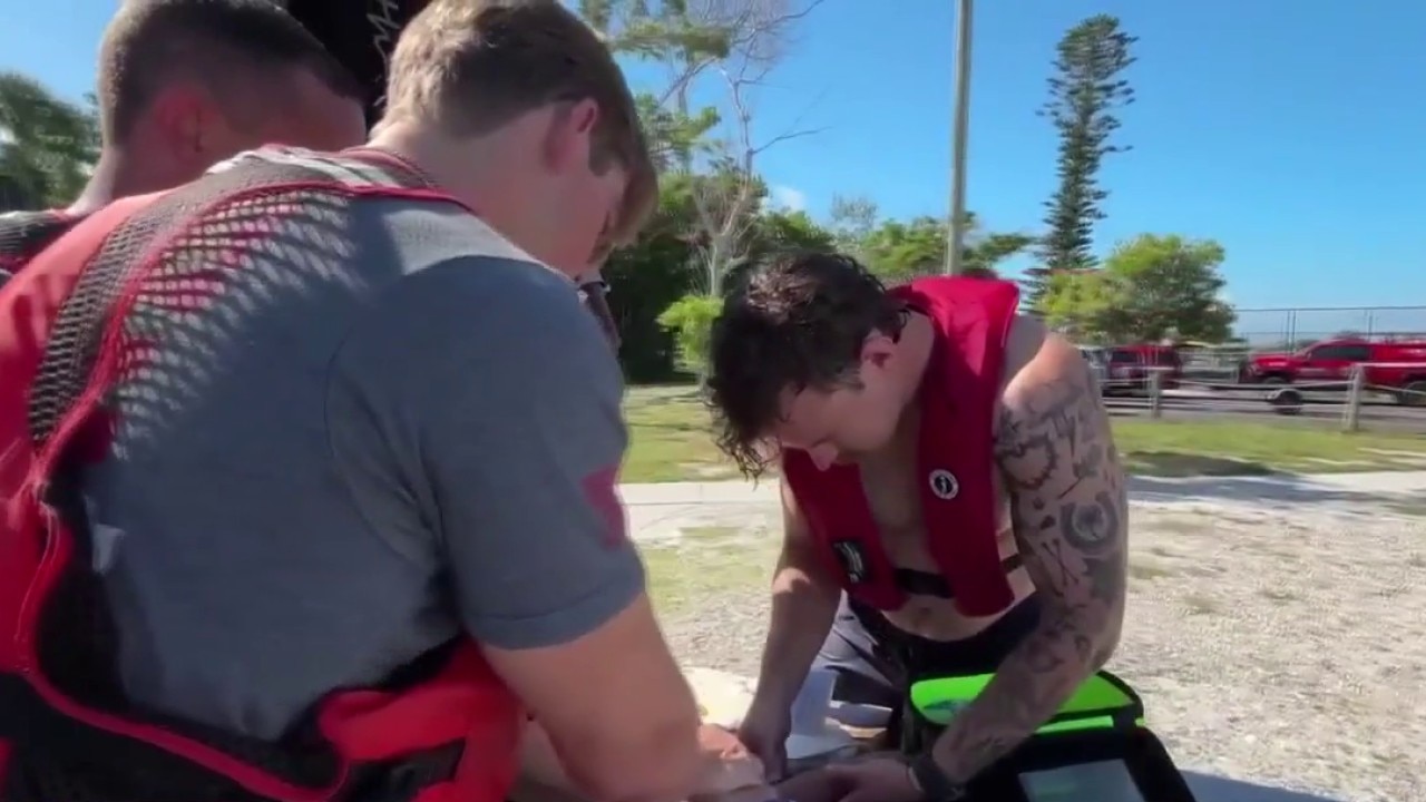 Inside West Manatee's water rescue training
