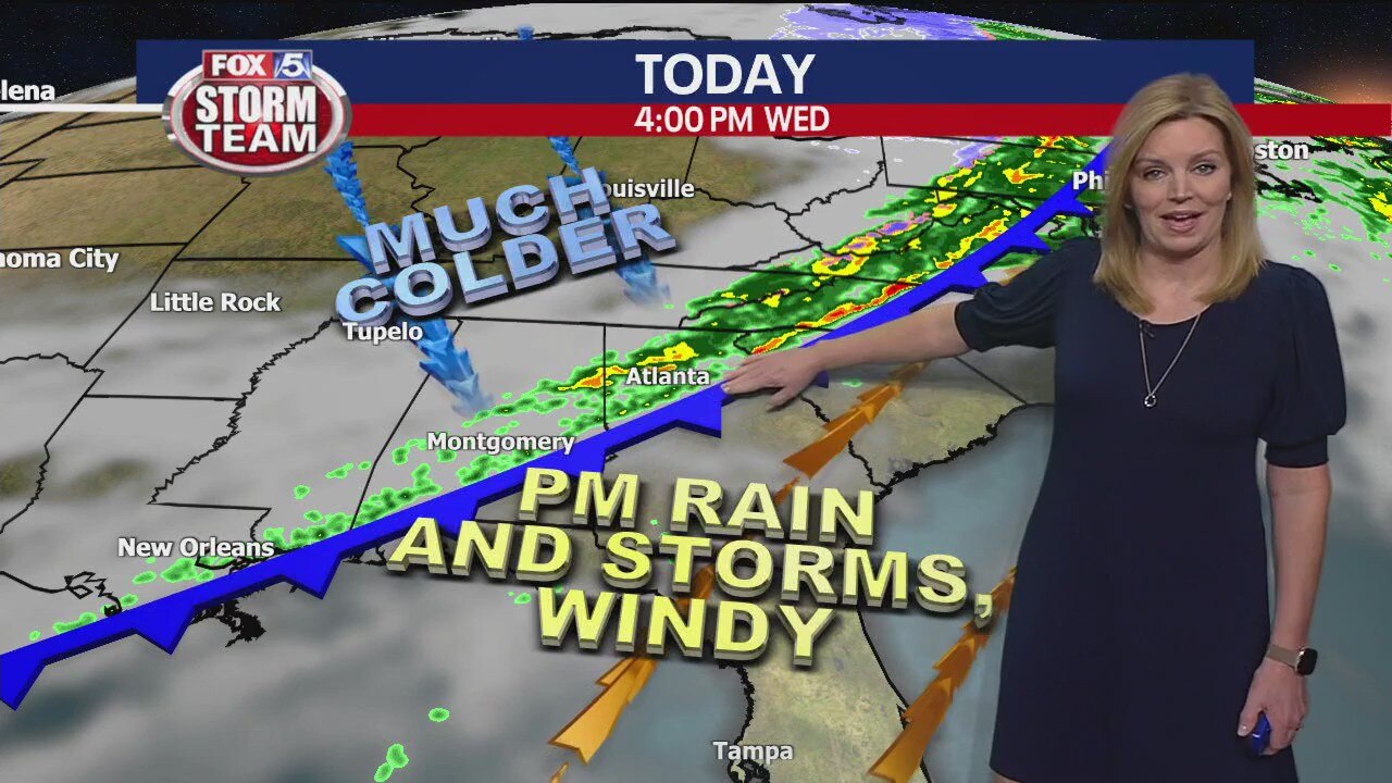 Wednesday morning weather forecast