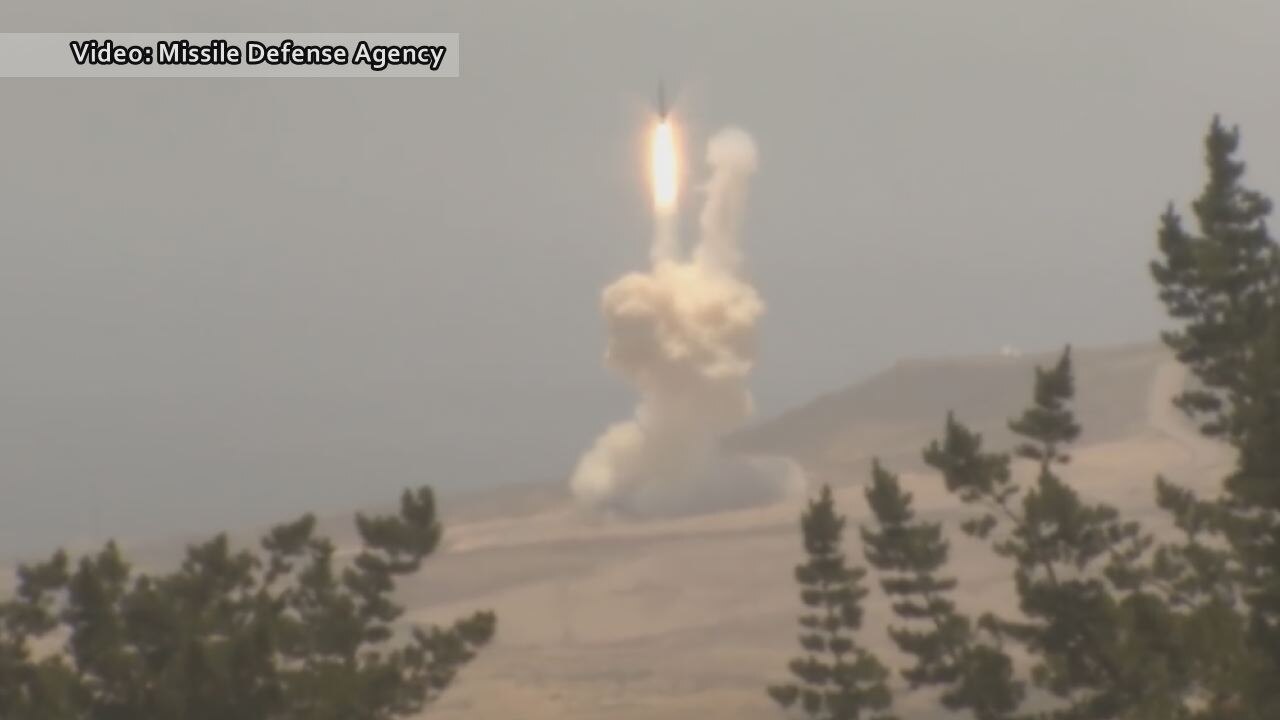 Missile defense test