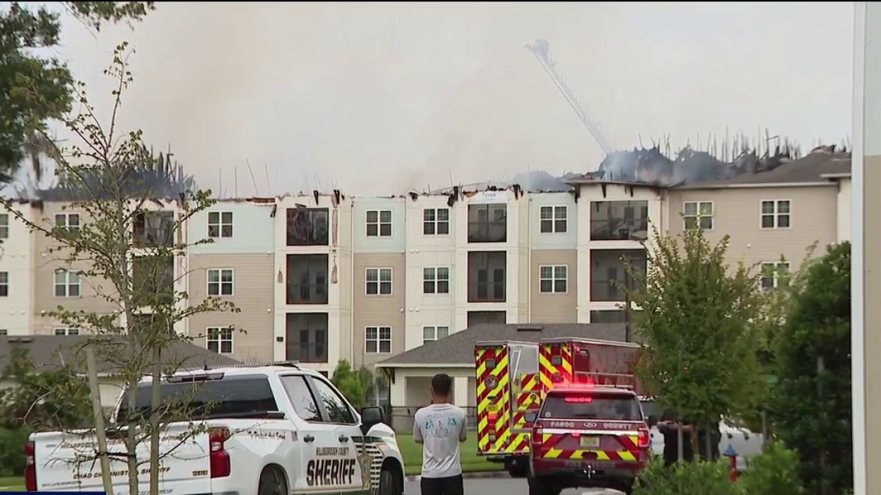 400 people displaced after apartment fire