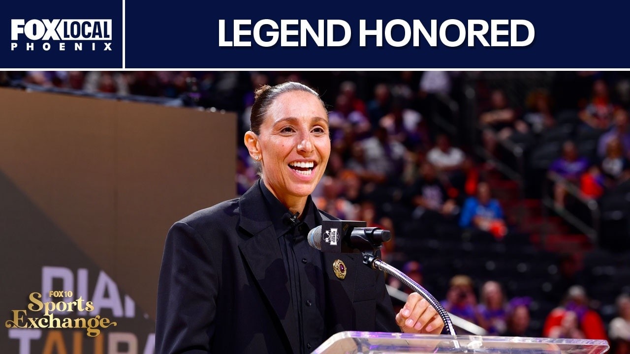 Diana Taurasi honored, D-backs still in the hunt | FOX 10 Sports Exchange