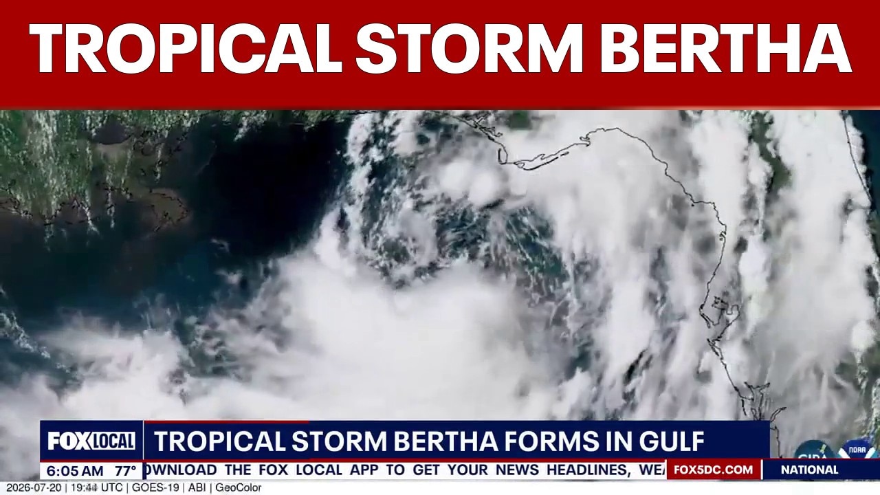 Tropical Storm Bertha forms in Gulf | FOX 5 AT 6AM