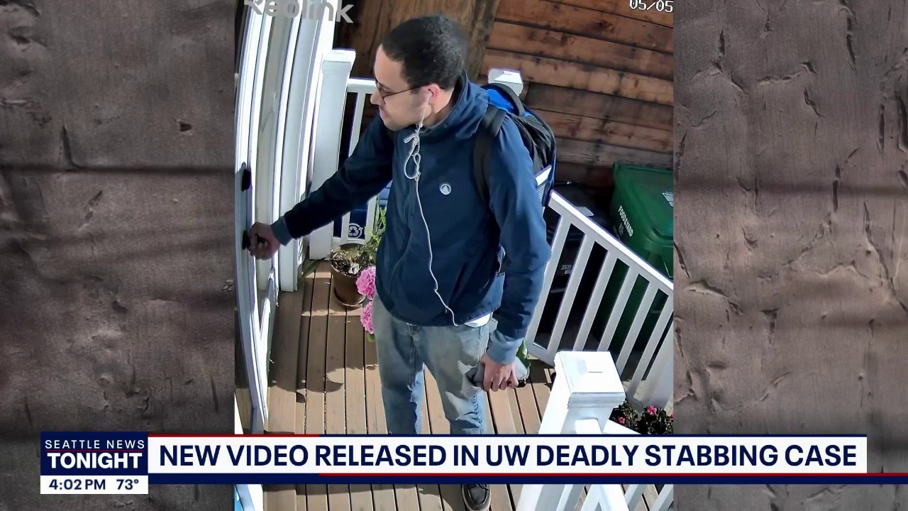 New video of suspect in UW student death