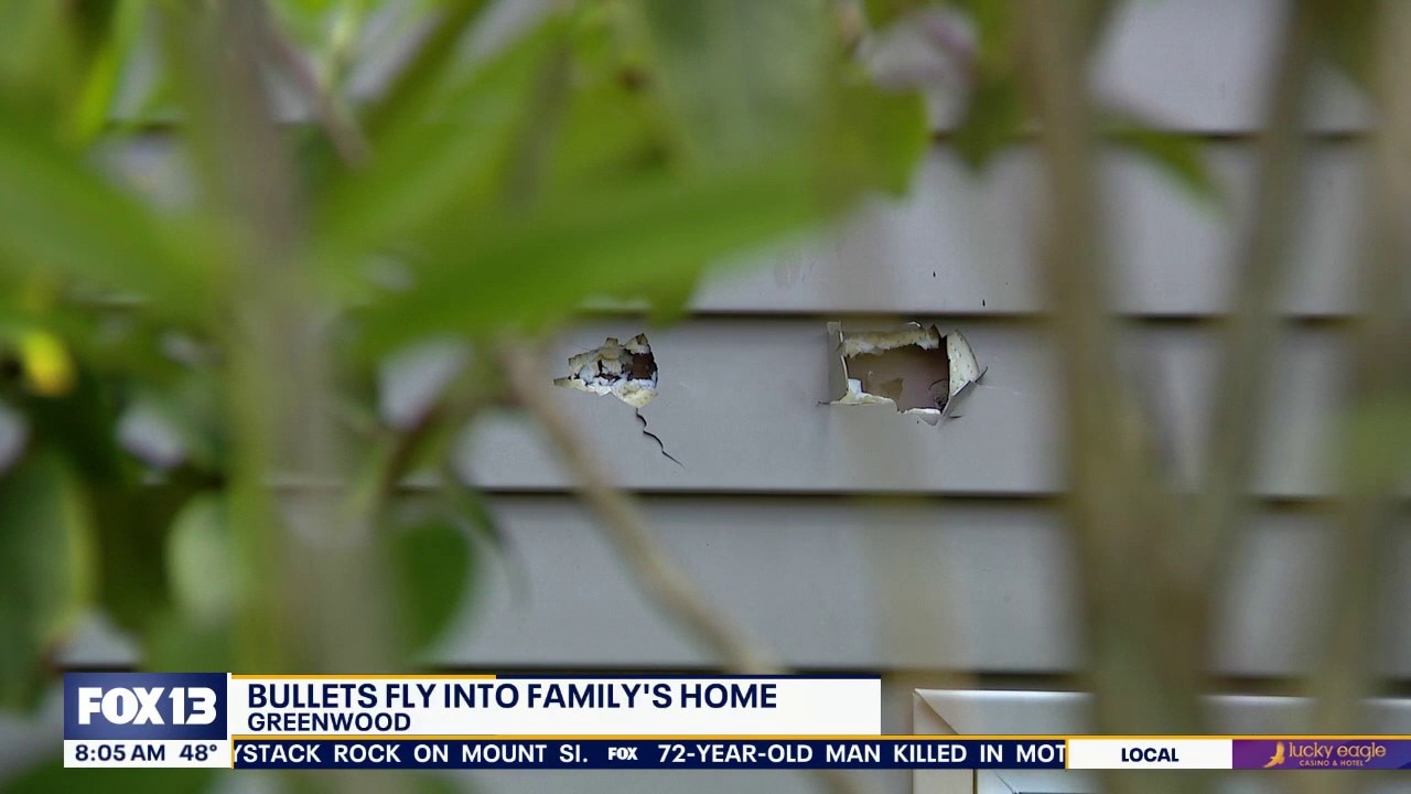 Bullets fly into family home in Seattle's Greenwood neighborhood