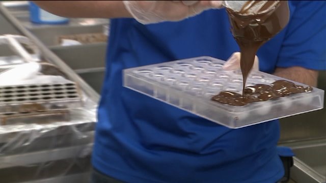 Behind the scenes look at how the truffles are made
