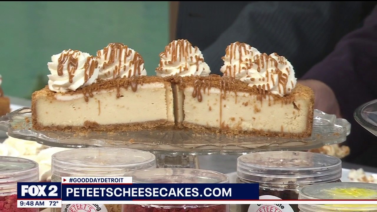 Celebrating National Cheesecake day with Peteet's Famous Cheescakes