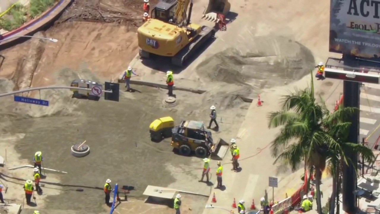 Crews move closer to reopening Sunset Blvd. in Weho