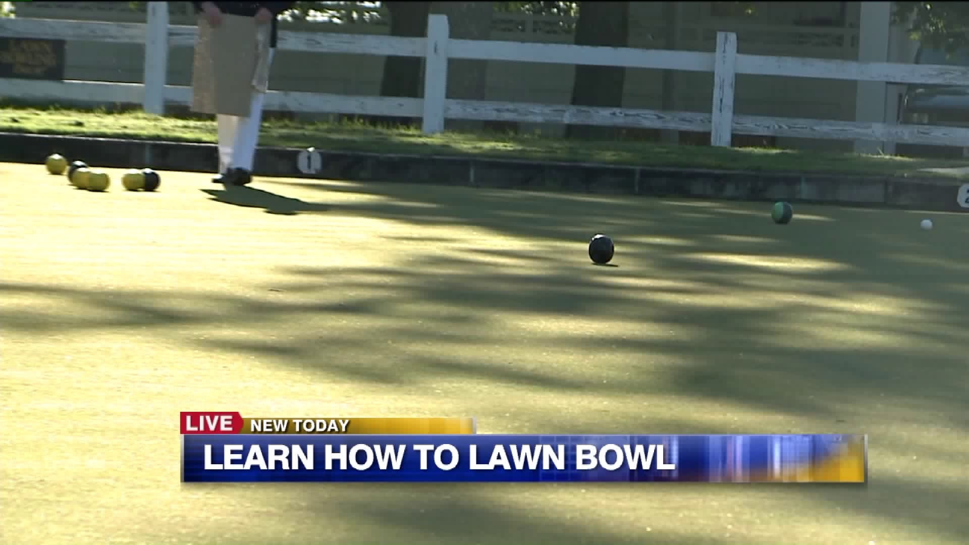 What is lawn bowling?