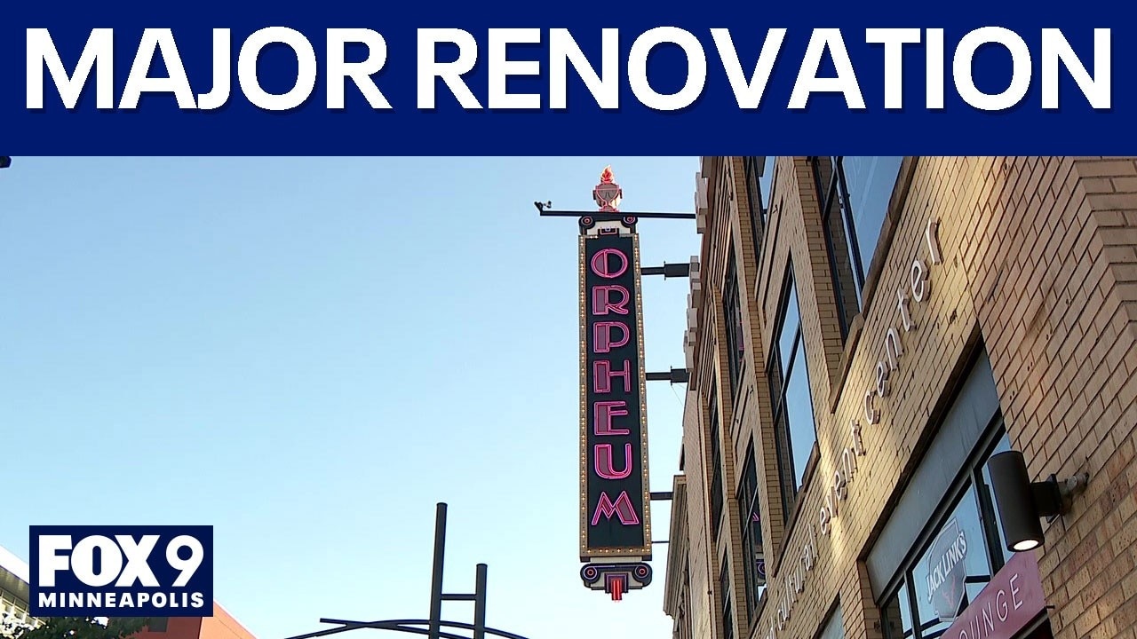 Orpheum Theatre begins nearly $6 million renovation