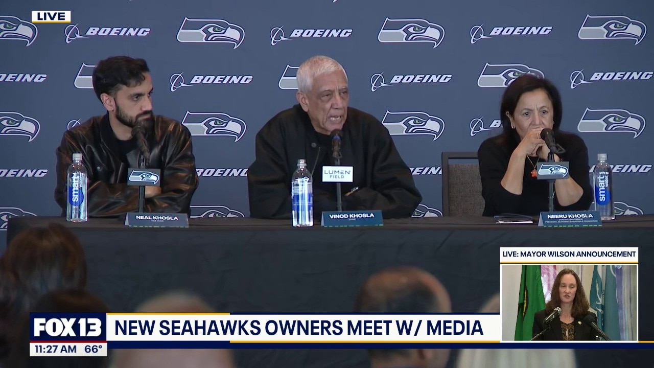 New Seahawks owners meet with media ahead of season opener