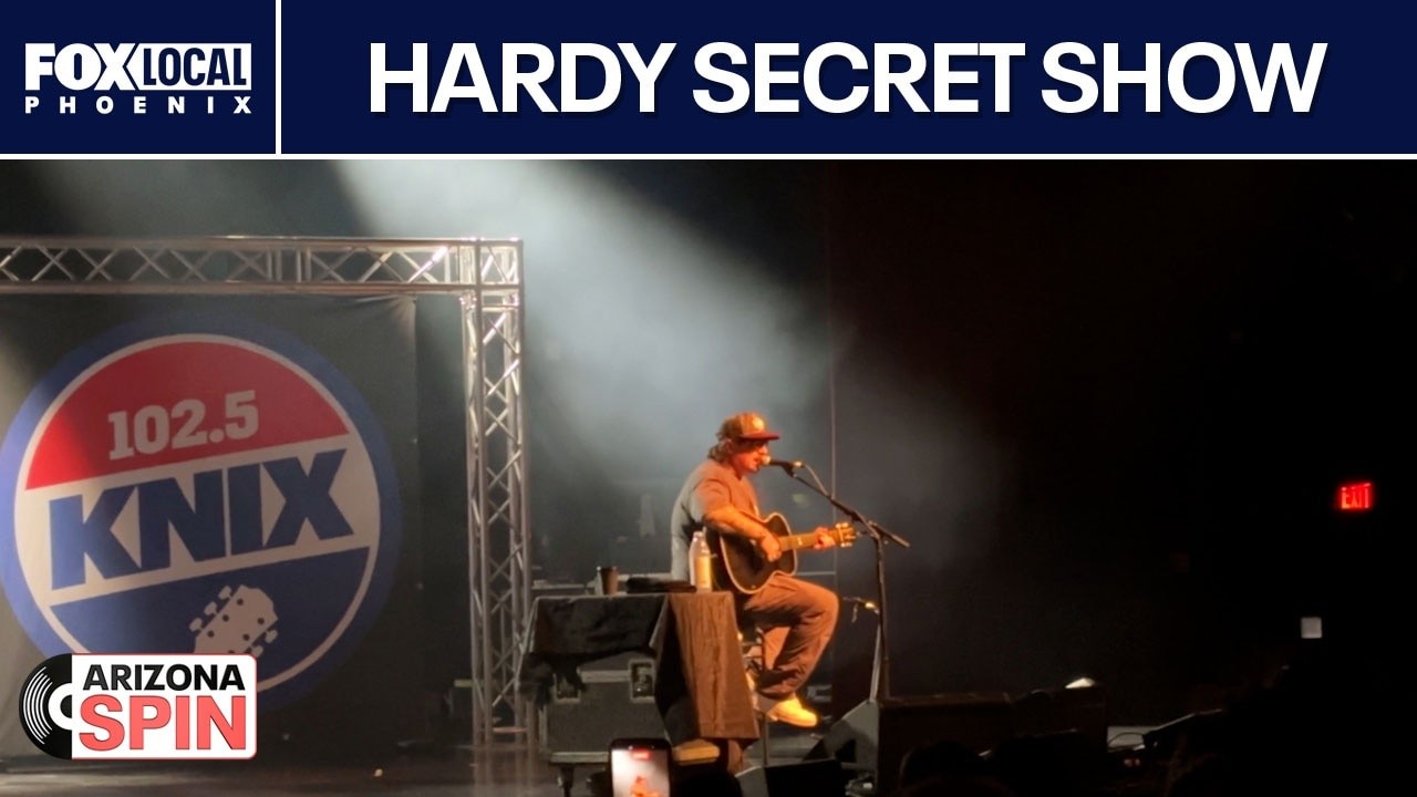 Hardy performs acoustic set | Arizona Spin