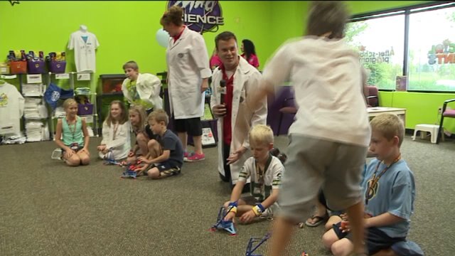 Kids are learning science is fun!