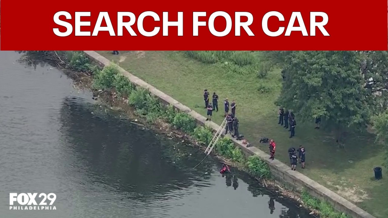 Search underway for car in Schuylkill River
