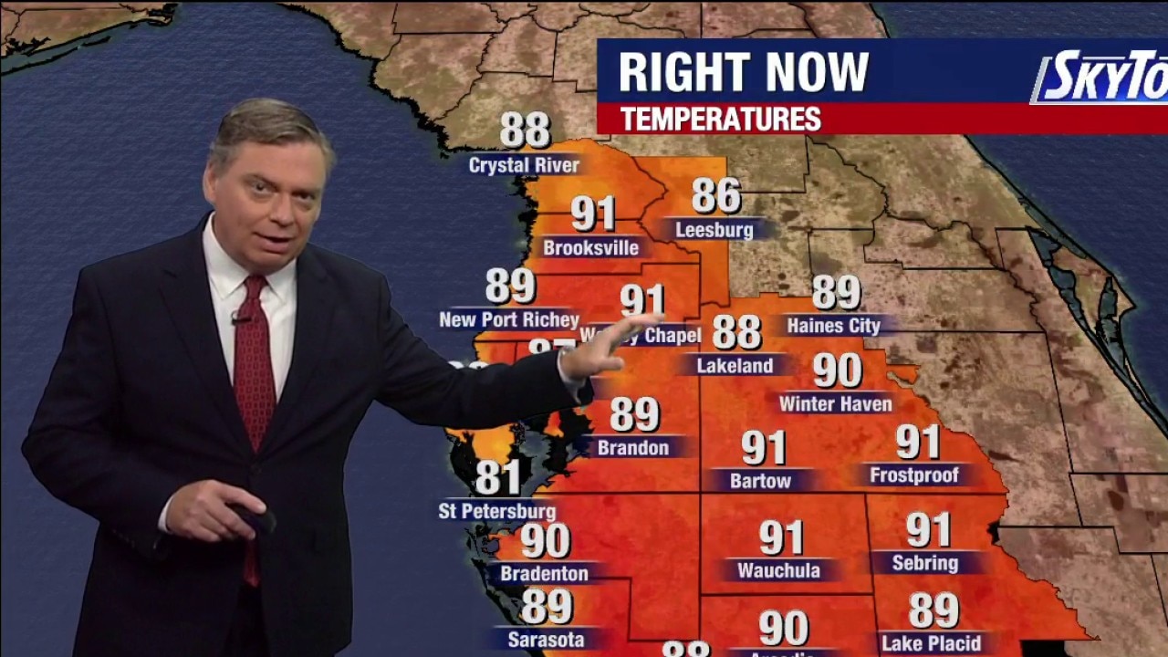 Tampa weather | Friday afternoon forecast